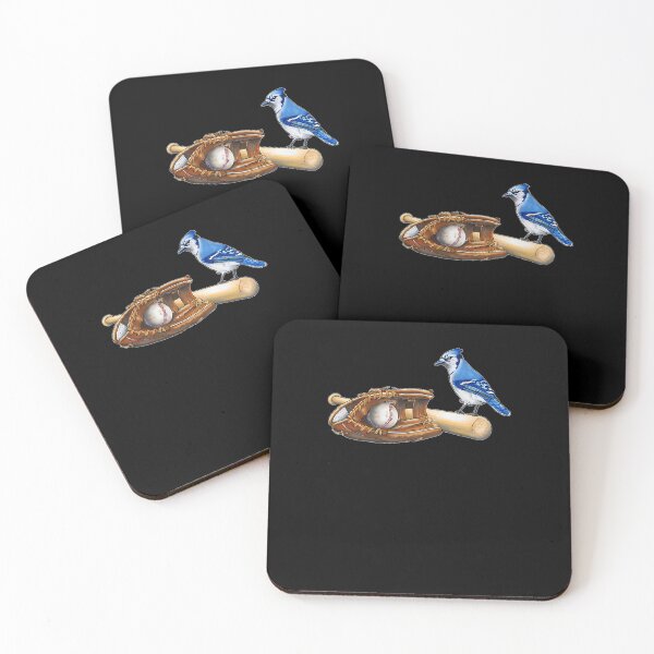 Item preview, Play Ball  Blue Jay With Glove Bat And Baseball designed and sold by JamesHaysa.