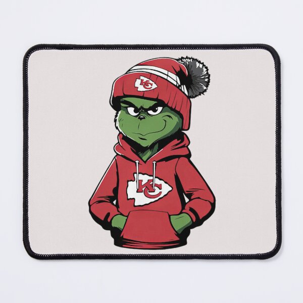 Item preview, Grinch Kansas City Chiefs designed and sold by MollyMetcalfa.