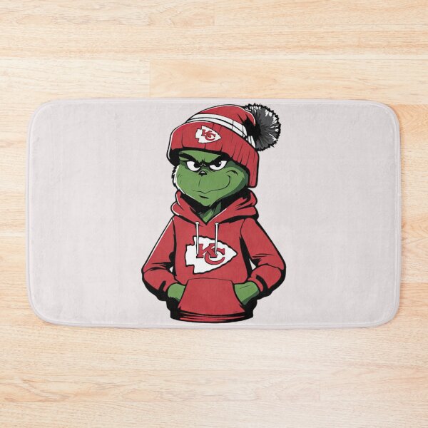 Item preview, Grinch Kansas City Chiefs designed and sold by MollyMetcalfa.