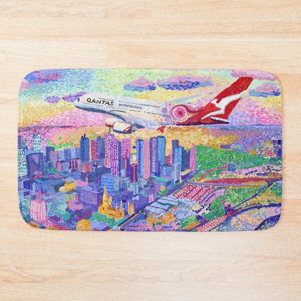 Item preview, Qantas A380 over Melbourne  designed and sold by Toby Evans.