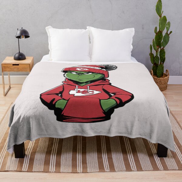 Item preview, Grinch Kansas City Chiefs designed and sold by MollyMetcalfa.