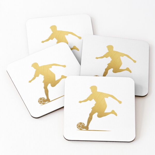 Item preview, A soccer player skilfully dribbles the football across the playground designed and sold by Aariq.