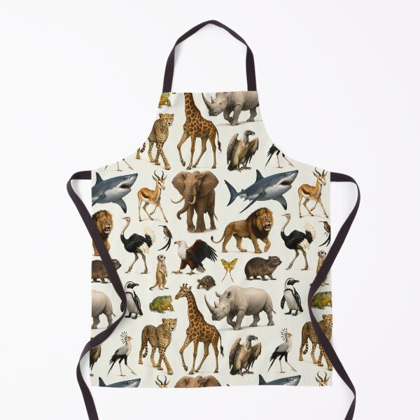 Item preview, Animals of South Africa Retro Illustration Chart designed and sold by kakarikihill.