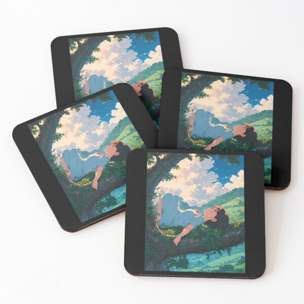 Item preview, Daydreaming - A Dreamy Retro Anime Artwork designed and sold by TheresiaRunge.