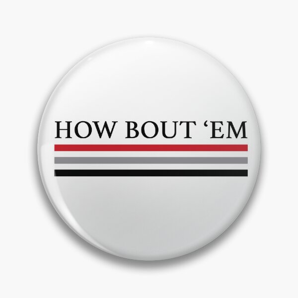 Item preview, How Bout 'Em UGA Football Patch, Go Dawgs Sic Em designed and sold by PUSH Proper Prints.