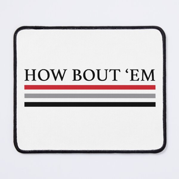 Item preview, How Bout 'Em UGA Football Patch, Go Dawgs Sic Em designed and sold by PUSH Proper Prints.
