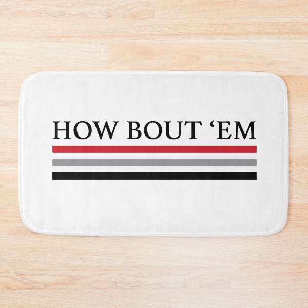 Item preview, How Bout 'Em UGA Football Patch, Go Dawgs Sic Em designed and sold by PUSH Proper Prints.