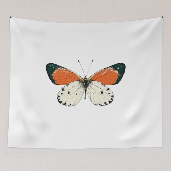 Item preview, Butterfly Vintage Botanical Art T-Shirt designed and sold by CleanLineStudio.