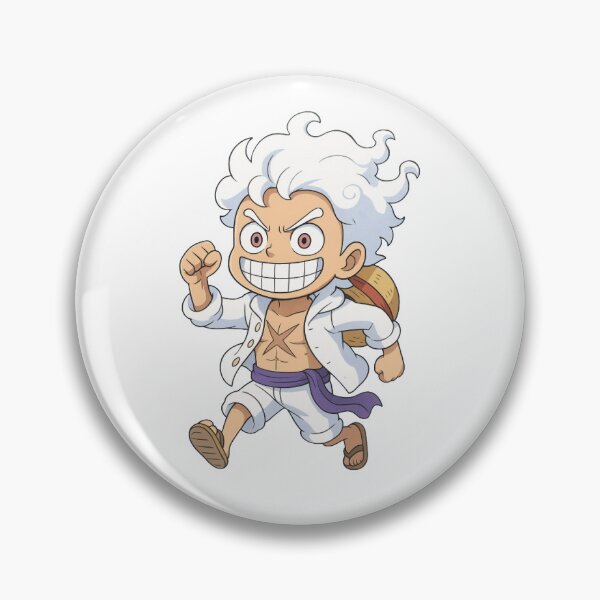 Item preview, Luffy Gear 5 Chibi designed and sold by kaparupak.
