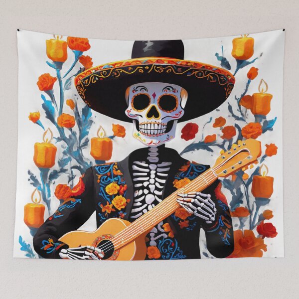 Item preview, Colorful Charro Catrin - Colorful Charro Catrin designed and sold by SpectrumEssence.