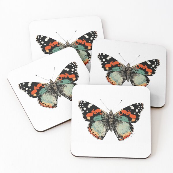 Item preview, Vintage Butterfly Botanical T-Shirt designed and sold by CleanLineStudio.