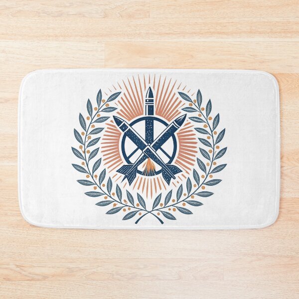 Item preview, Symbol of power and progress with rockets and laurel wreath designed and sold by Ag49D.