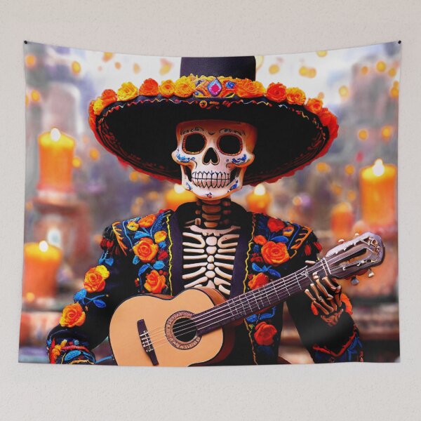 Item preview, Colorful Charro Catrin - Colorful Charro Catrin designed and sold by SpectrumEssence.