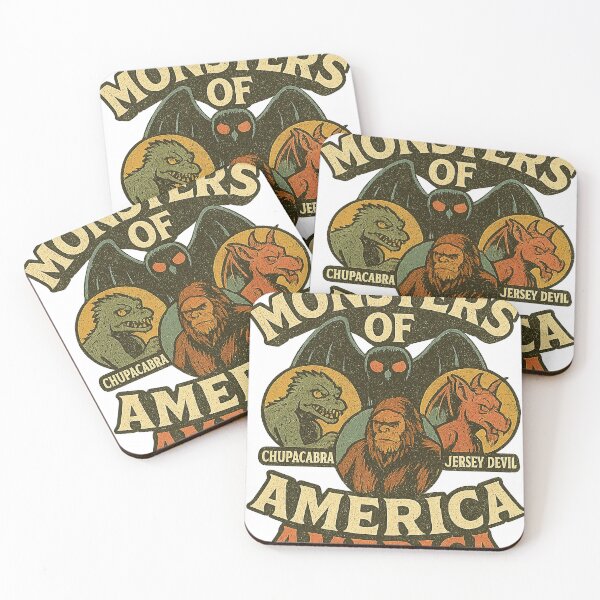 Item preview, Cryptid Monsters of America designed and sold by kruderchahink.