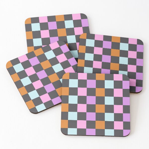Item preview, Retro Multicolor Checkered Pattern designed and sold by NamisNook.