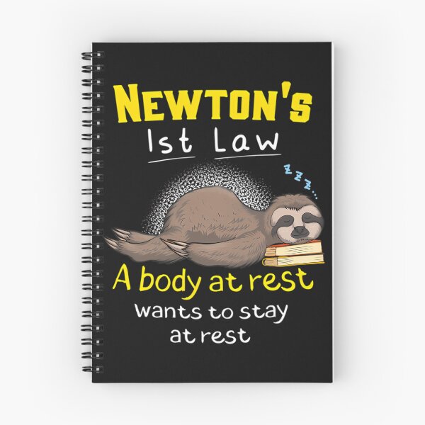 Item preview,  Newton'S First Law Physics Joke designed and sold by DavidPaulAllen.