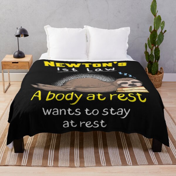 Item preview, Newton'S First Law Physics Joke designed and sold by DavidPaulAllen.