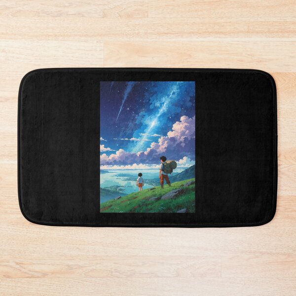 Item preview, Departure - A Dreamy Retro Anime Artwork designed and sold by ConnyBohm.