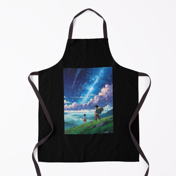 Item preview, Departure - A Dreamy Retro Anime Artwork designed and sold by ConnyBohm.