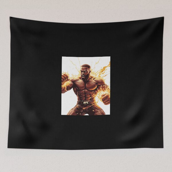 Item preview, Derrick Lewis - The Black Beast Knockout Punch designed and sold by ConnyBohm.