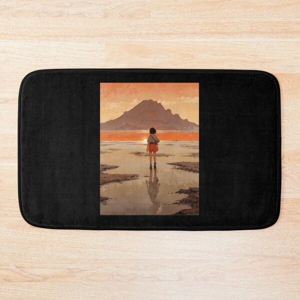 Item preview, Desert Illusion - A Dreamy Retro Anime Artwork designed and sold by ConnyBohm.