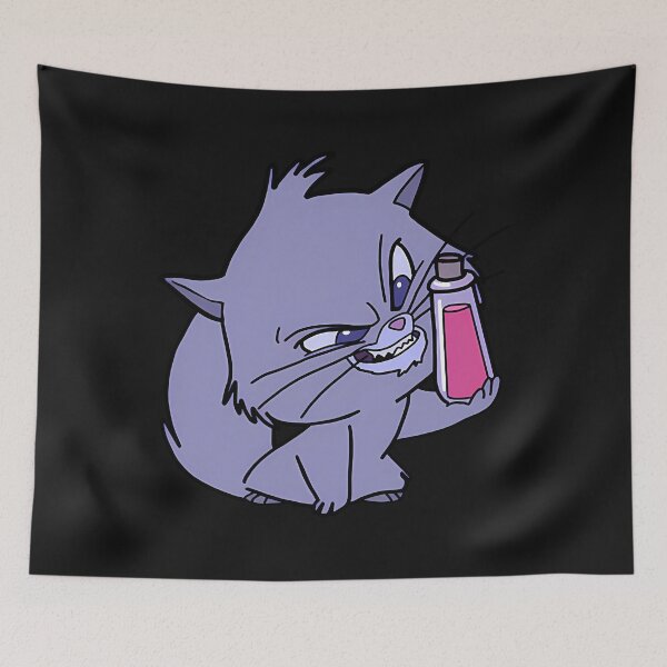 Item preview, Yzma Cat With Poison Bottle designed and sold by DavidPaulAllen.