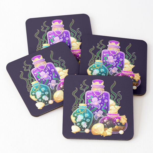 Item preview, Deep Sea Potion Bottles designed and sold by heysoleilart.