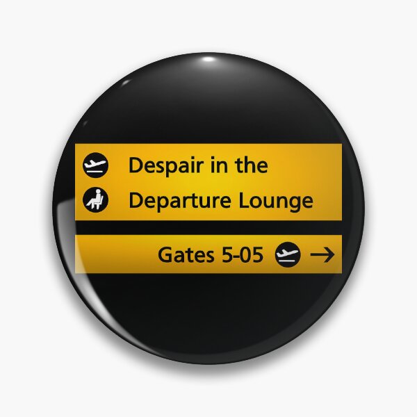 Item preview, Despair In The Departure Lounge designed and sold by ConnyBohm.