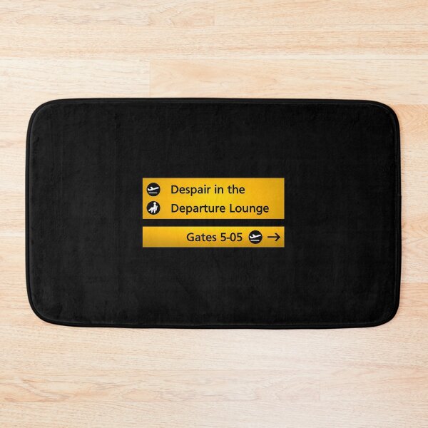 Item preview, Despair In The Departure Lounge designed and sold by ConnyBohm.