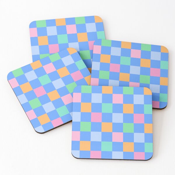 Item preview, Bright Pastel Checkered Pattern designed and sold by NamisNook.