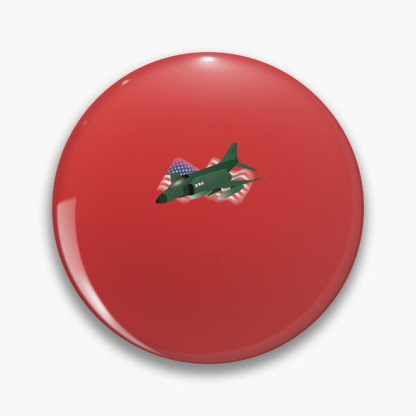 Item preview, F-4 Phantom Jet Interceptor with US Flag.png designed and sold by cilekfre.