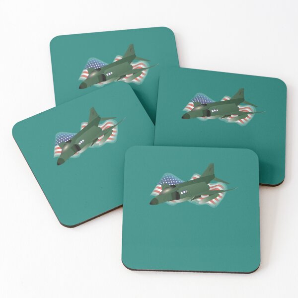 Item preview, F-4 Phantom Jet Interceptor with US Flag.png designed and sold by cilekfre.