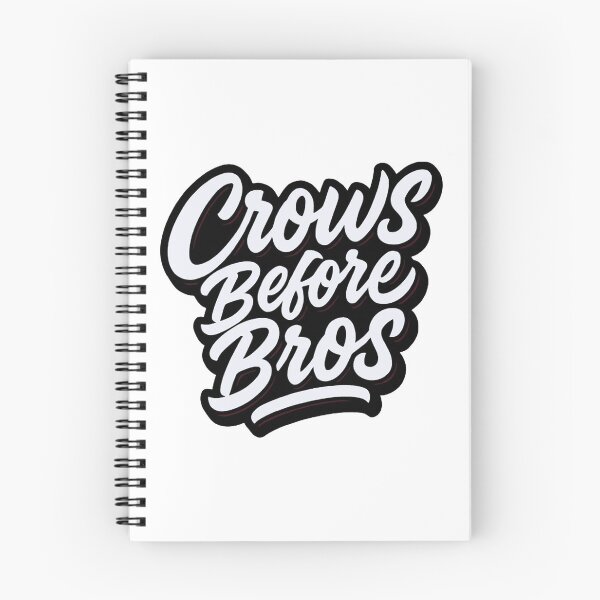 Item preview, Crows Before Bros – Funny Gothic Bird Pun T-Shirt designed and sold by RhiannonStroman.