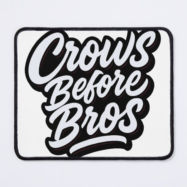Item preview, Crows Before Bros – Funny Gothic Bird Pun T-Shirt designed and sold by RhiannonStroman.