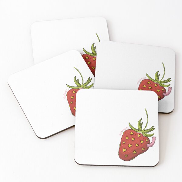 Item preview, Strawb 'n Wurm designed and sold by UnPeuMoyen.