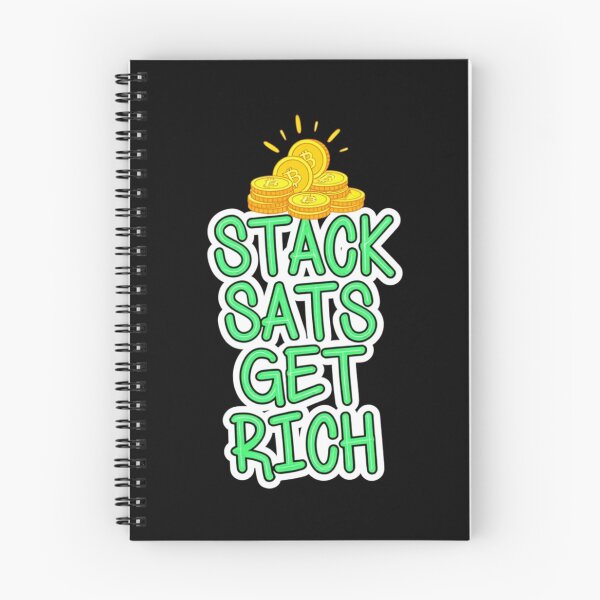 Item preview, Bitcoin Stack Sats Get Rich Graffiti Artwork designed and sold by RadDeck.