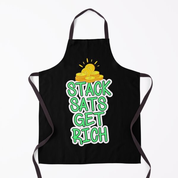 Item preview, Bitcoin Stack Sats Get Rich Graffiti Artwork designed and sold by RadDeck.