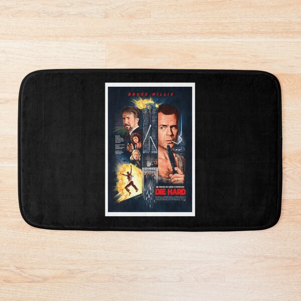 Item preview, Die Hard Vintage Poster designed and sold by BarryPUrquhart.