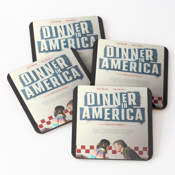 Item preview, Dinner In America Poster designed and sold by BarryPUrquhart.