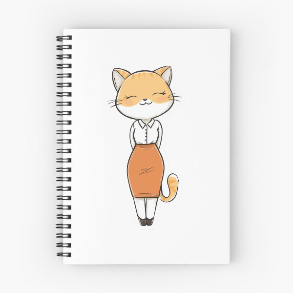 Item preview, Cute Business Cat Sticker designed and sold by Hartfield Press.