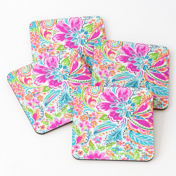 Item preview, Neon Tropical Floral Pattern designed and sold by NamisNook.