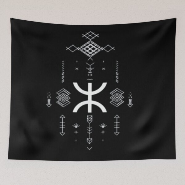 Item preview, Amazigh Unity – Geometric Tribal Harmony designed and sold by TAMAZIGHTOUFLA.