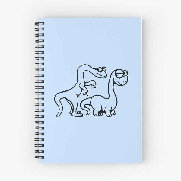 Item preview, 2 Afraid Dinosaur Sad Shy Fearful Panic Scared Friends designed and sold by shirt-o-mat.