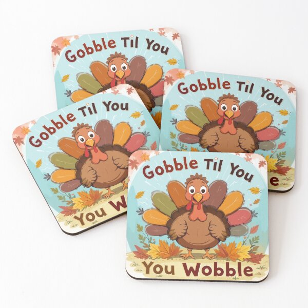 Item preview, Festive Thanksgiving Turkey Poster designed and sold by InezPhotography.