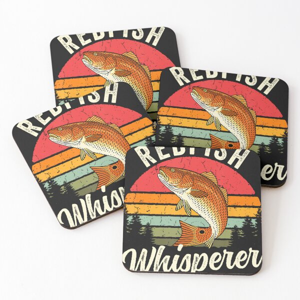Item preview, Redfish Whisperer Game Fish Red Drum Fishing Fisherman Retro designed and sold by HalQuitzon.