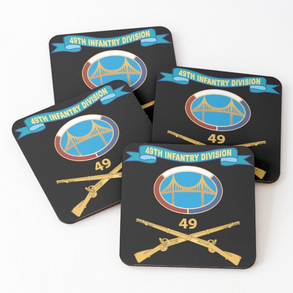 Item preview, Army - 49th Infantry Division -  HQ Headquarters w Br - DUI - Ribbon X 300 designed and sold by Military Insignia Products.