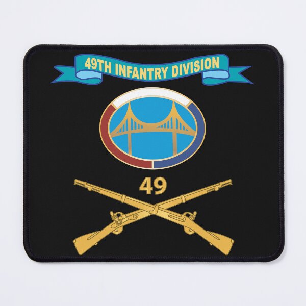 Item preview, Army - 49th Infantry Division - HQ Headquarters w Br - DUI - Ribbon X 300 designed and sold by Military Insignia Products.