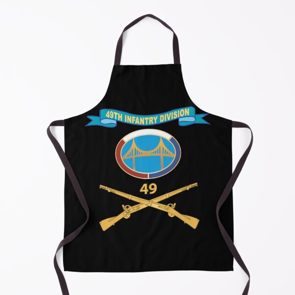 Item preview, Army - 49th Infantry Division -  HQ Headquarters w Br - DUI - Ribbon X 300 designed and sold by Military Insignia Products.
