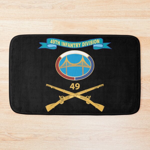 Item preview, Army - 49th Infantry Division -  HQ Headquarters w Br - DUI - Ribbon X 300 designed and sold by Military Insignia Products.