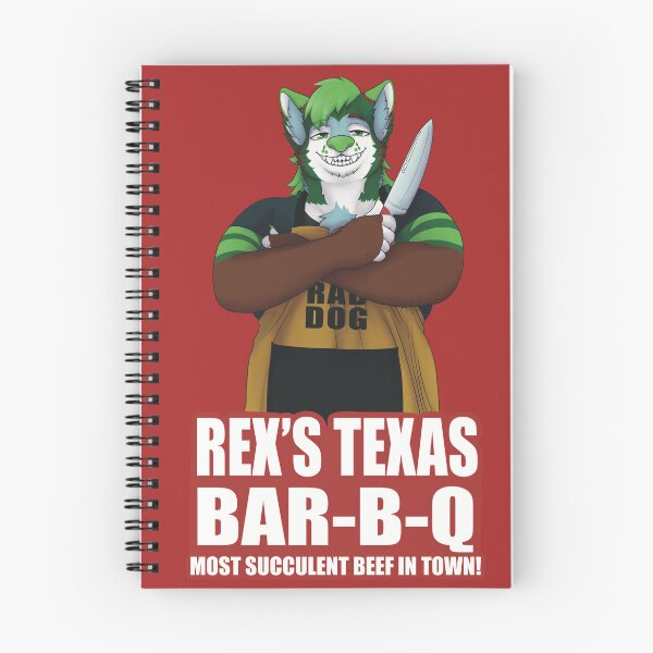 Item preview, Rex’s Texas BBQ designed and sold by Sophie the Cow’s Printshop.